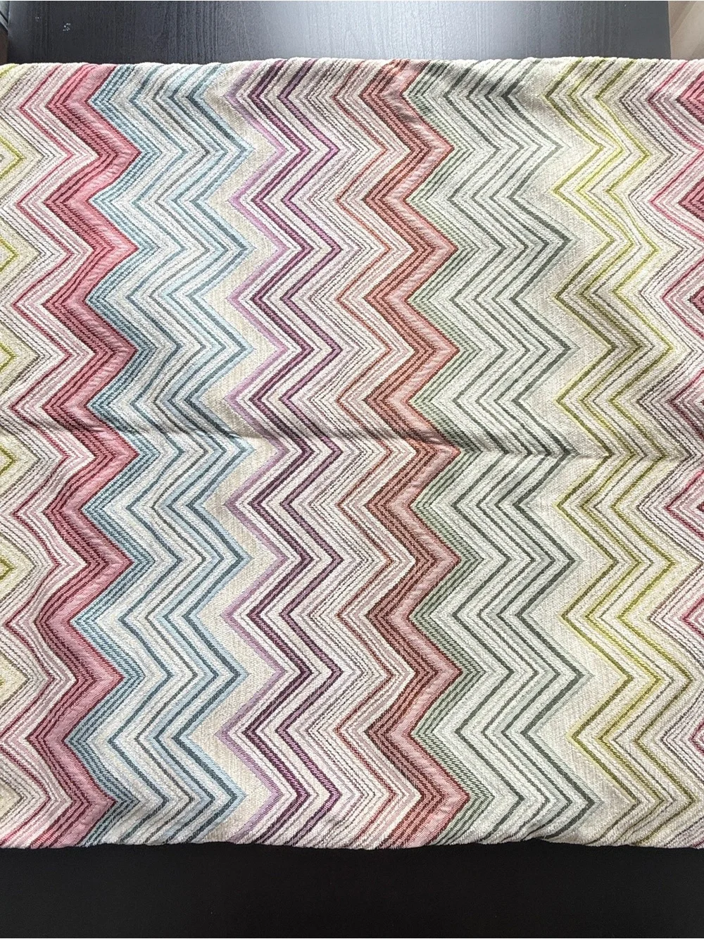 Home Chevron Accent Throw Pillow Cover 25” x 25” Made in Turkey